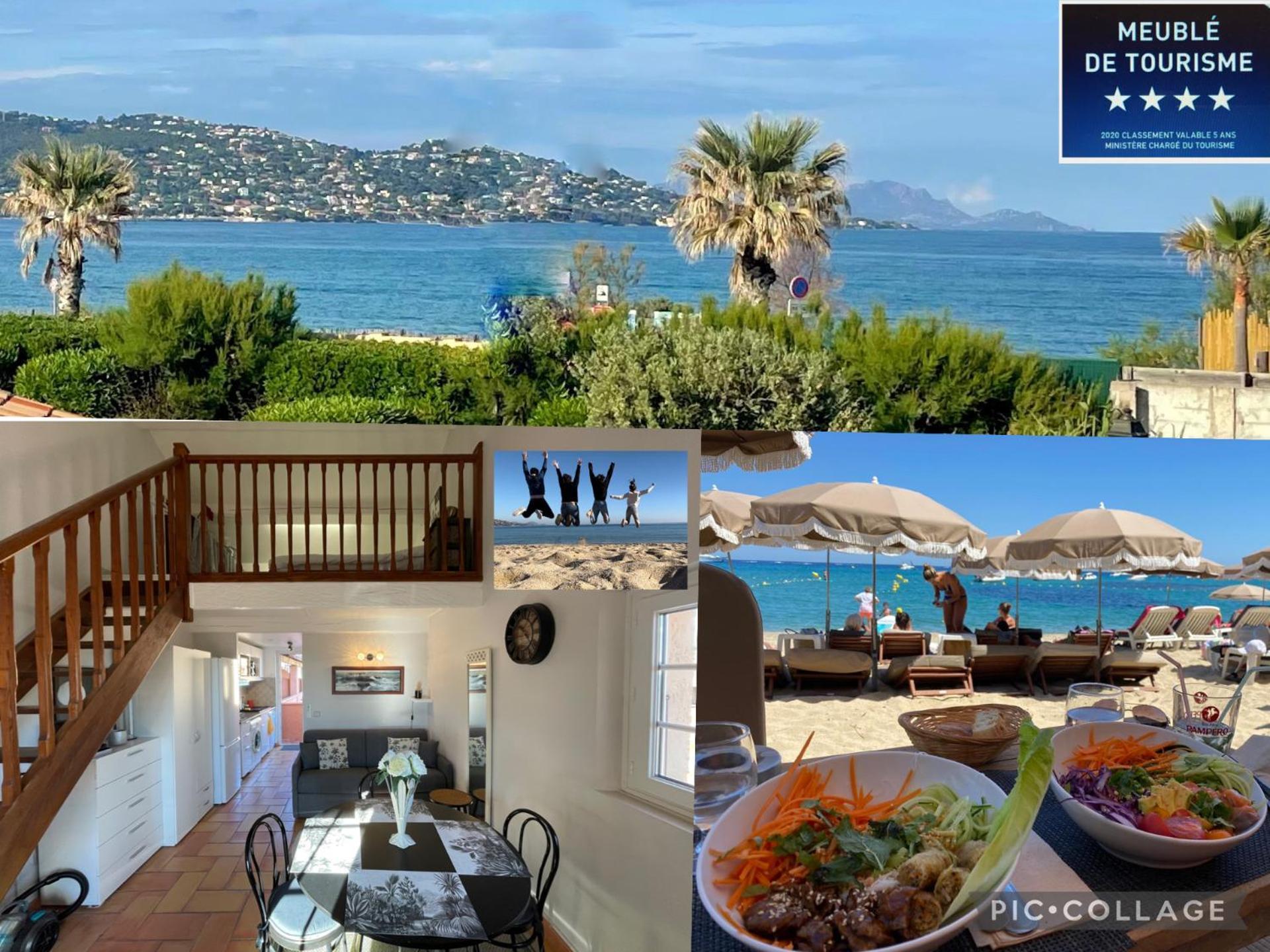 Sainte Maxime France 4 Etoiles Front De Mer Plage De La Nartelle Luaran gambar